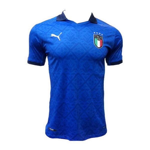 Thailande Maillot Football Italie Domicile 2020 Bleu